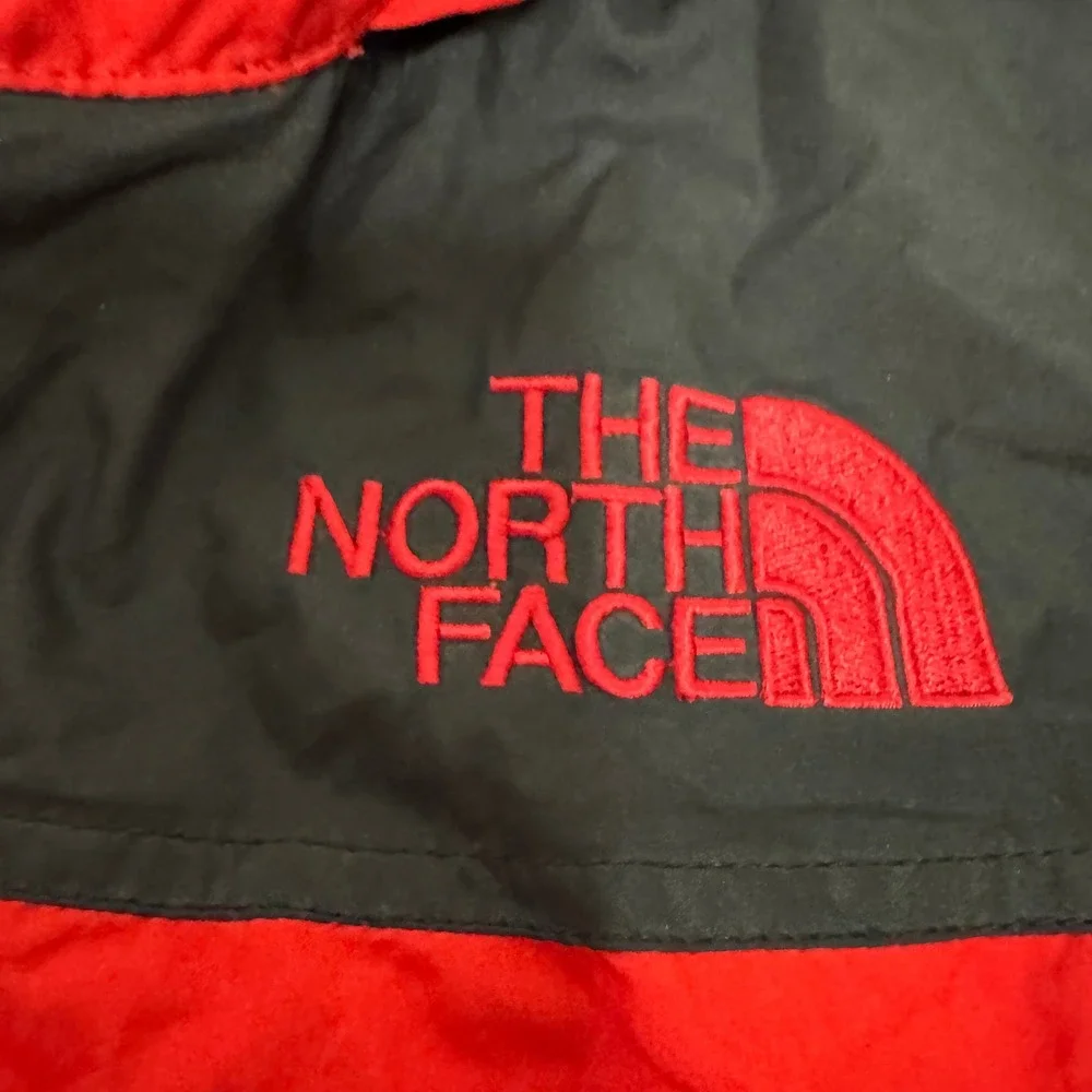 The North Face Hydrenaline Windbreaker Pullover Jacket Red Black Mens Medium Y2K